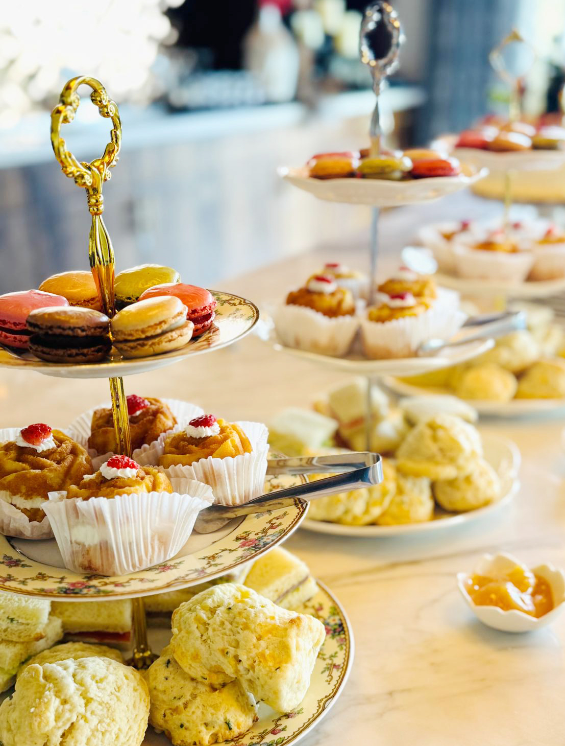 Mesa de Tea Party Detalles